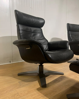 ZGAN Montel 2x Fauteuil + Voetenbank + GARANTIE
