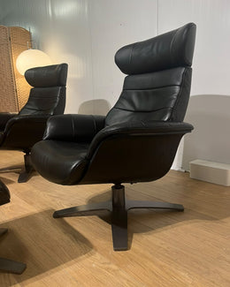 ZGAN Montel 2x Fauteuil + Voetenbank + GARANTIE