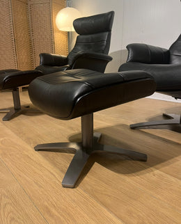 ZGAN Montel 2x Fauteuil + Voetenbank + GARANTIE