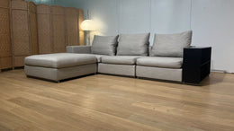 NIEUW GESTOFFEERD Flexform Groundpiece Hoekbank + GARANTIE