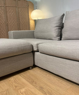 NIEUW GESTOFFEERD Flexform Groundpiece Hoekbank + GARANTIE