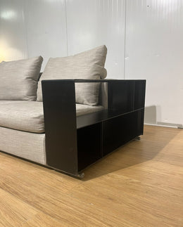 NIEUW GESTOFFEERD Flexform Groundpiece Hoekbank + GARANTIE