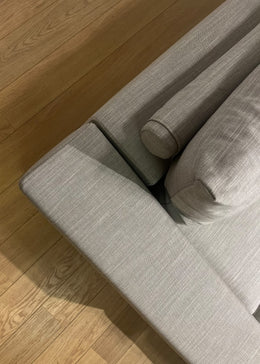 NIEUW GESTOFFEERD Flexform Groundpiece Hoekbank + GARANTIE
