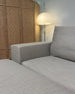 NIEUW GESTOFFEERD Flexform Groundpiece Hoekbank + GARANTIE