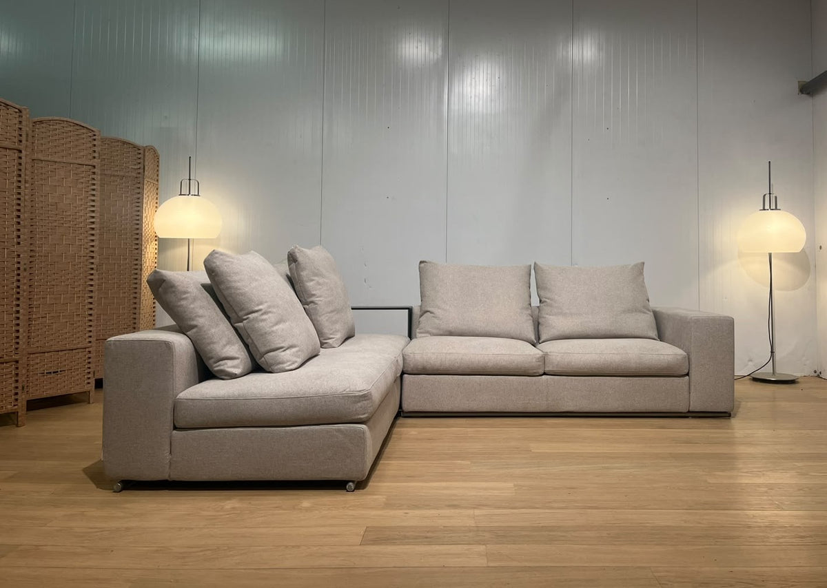 Flexform Groundpiece Hoekbank – Nieuw Gestoffeerd + GARANTIE