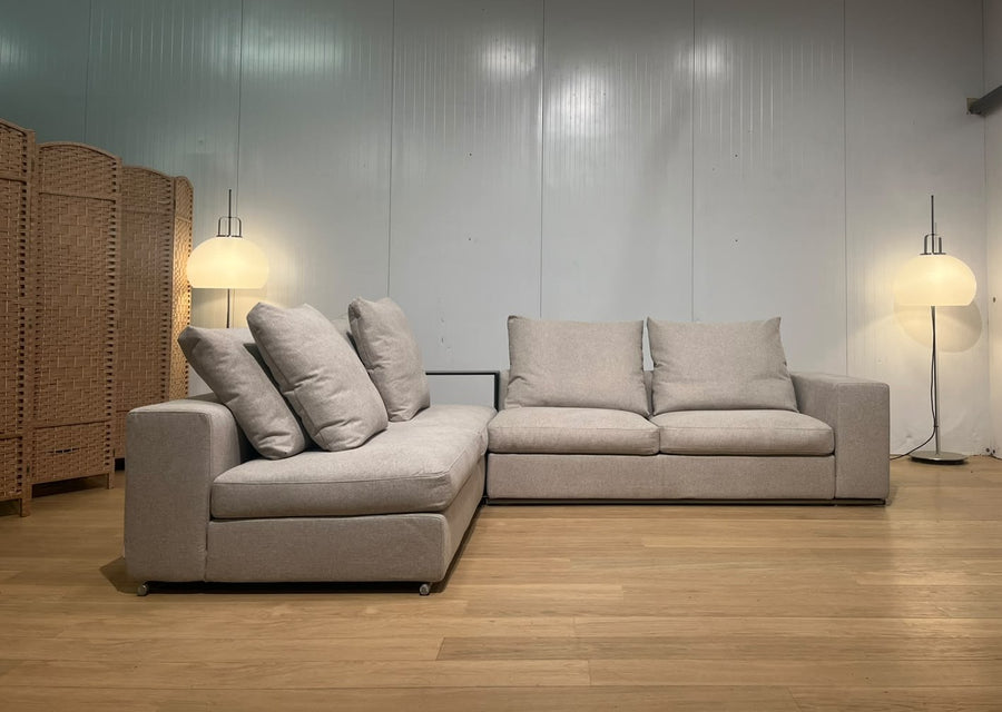 Flexform Groundpiece Hoekbank – Nieuw Gestoffeerd + GARANTIE