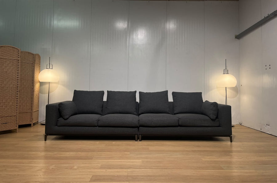 ZGAN Minotti Andersen 4-Zits NP €20000 GARANTIE