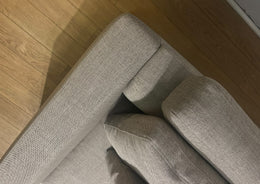 NIEUW GESTOFFEERD Minotti Andersen Hoekbank | NP €25.000
