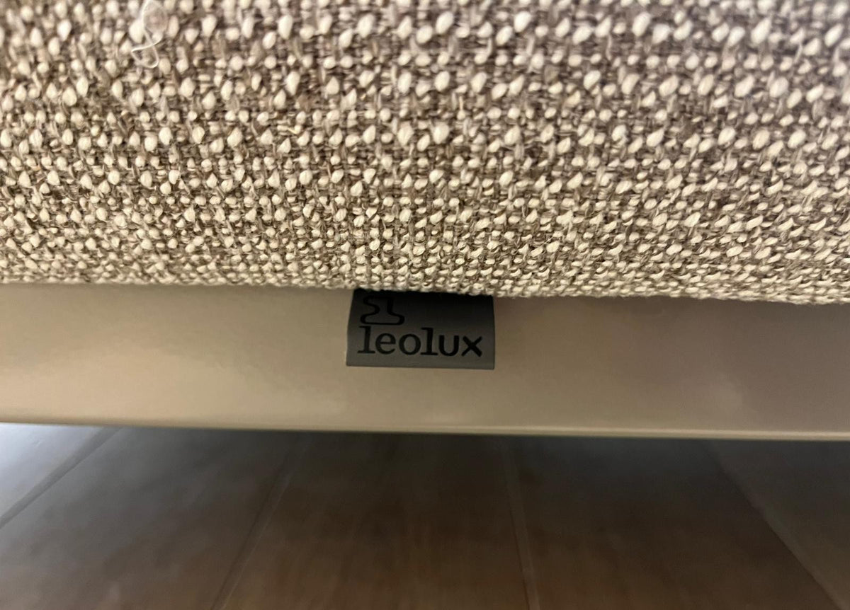 NIEUWSTAAT Leolux Enna Hoekbank NP €9.000 + GARANTIE