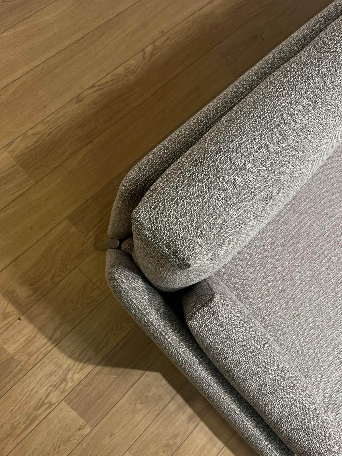 NIEUWSTAAT Leolux Enna Hoekbank NP €9.000 + GARANTIE