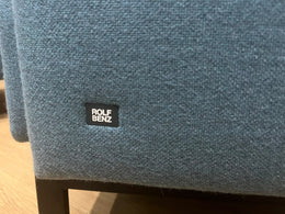 ZGAN Rolf Benz 310 Hoekbank Blauw + GARANTIE | NP €11.750