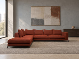 ZGAN B&B Italia Ray Hoekbank Terra + GARANTIE | NP €14.750