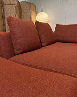 ZGAN B&B Italia Ray Hoekbank Terra + GARANTIE | NP €14.750