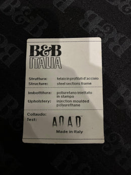 ZGAN B&B Italia Ray Hoekbank Terra + GARANTIE | NP €14.750
