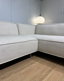 NIEUW Gelderland 6400 Hoekbank Ecru + GARANTIE | NP €10.275