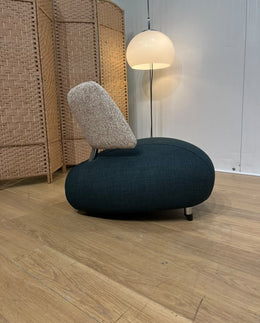 NIEUW Leolux Pallone Fauteuil Groen/Ecru | NP €2.459