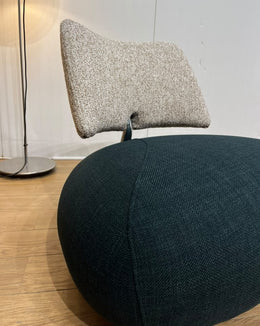 NIEUW Leolux Pallone Fauteuil Groen/Ecru | NP €2.459