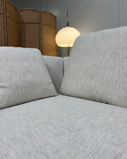NIEUW Minotti Allen Hoekbank Ecru + GARANTIE | NP €18.500