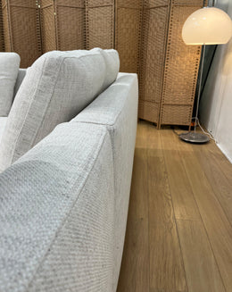 NIEUW Minotti Allen Hoekbank Ecru + GARANTIE | NP €18.500
