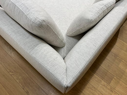 NIEUW Minotti Allen Hoekbank Ecru + GARANTIE | NP €18.500