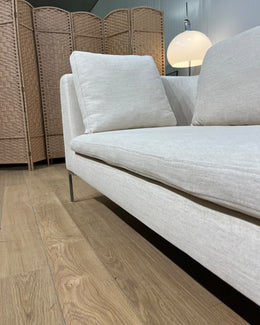 NIEUW B&B Italia Charles 3-Zits Ecru + GARANTIE | NP €9.500