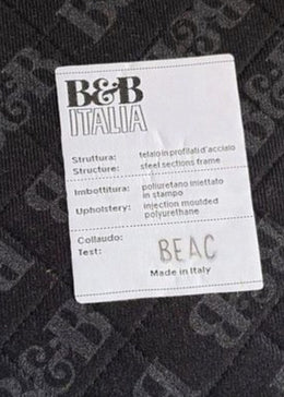 NIEUW B&B Italia Charles 3-Zits Ecru + GARANTIE | NP €9.500