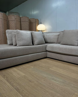 NIEUW Linteloo Mauro Hoekbank Beige + GARANTIE | NP €14.500