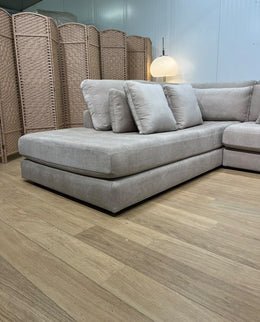NIEUW Linteloo Mauro Hoekbank Beige + GARANTIE | NP €14.500