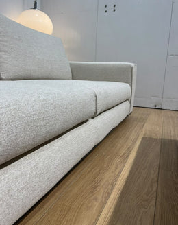NIEUW Minotti Hamilton Hoekbank + Hocker Ecru + GARANTIE