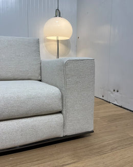 NIEUW Minotti Hamilton Hoekbank + Hocker Ecru + GARANTIE