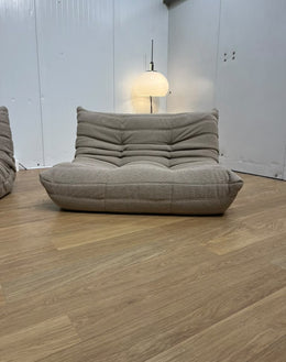 NIEUW Ligne Roset Togo 3-Delige Set Taupe + GARANTIE