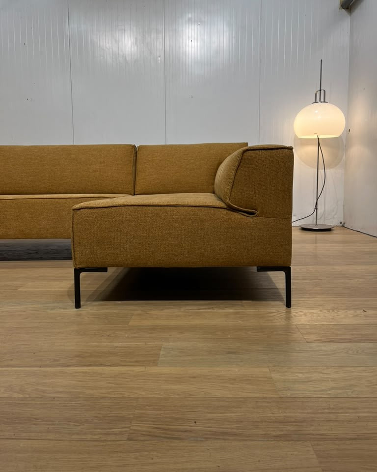 NIEUW Design on Stock Bloq Hoekbank Okergeel + GARANTIE