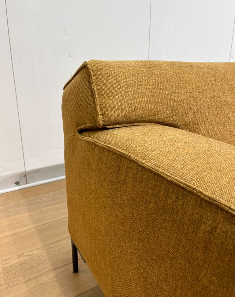 NIEUW Design on Stock Bloq Hoekbank Okergeel + GARANTIE