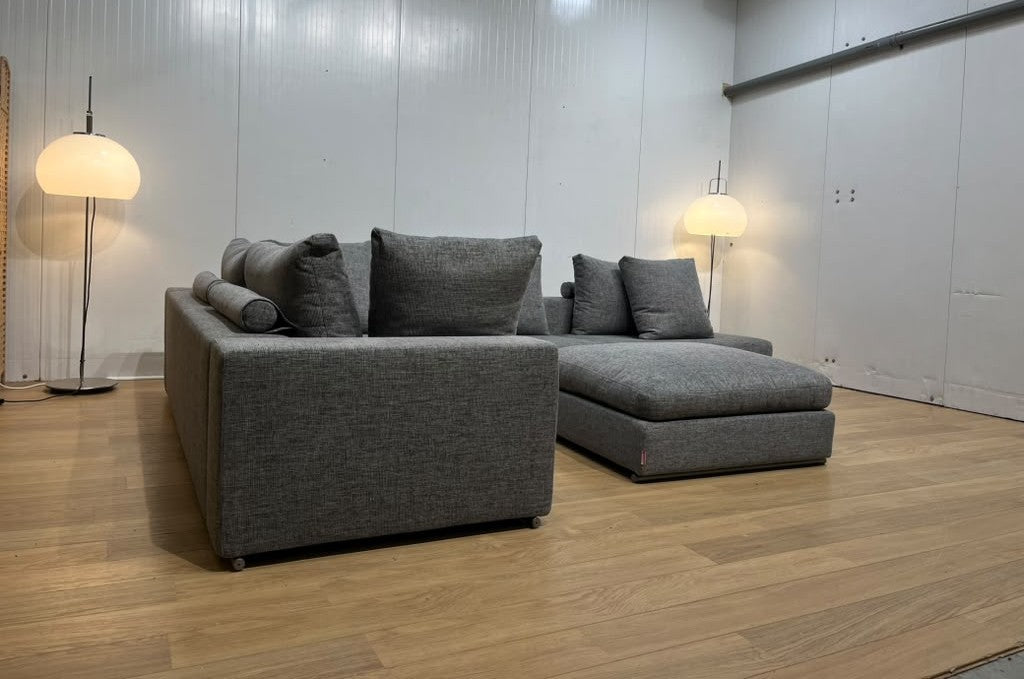 NIEUW Flexform Groundpiece Grijs + GARANTIE | NP €27.500