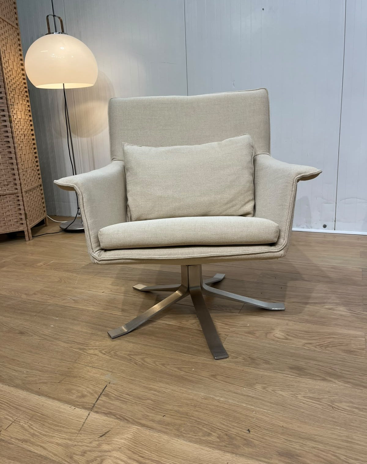 ZGAN 2x Design on Stock Djenné Fauteuil Ecru + GARANTIE