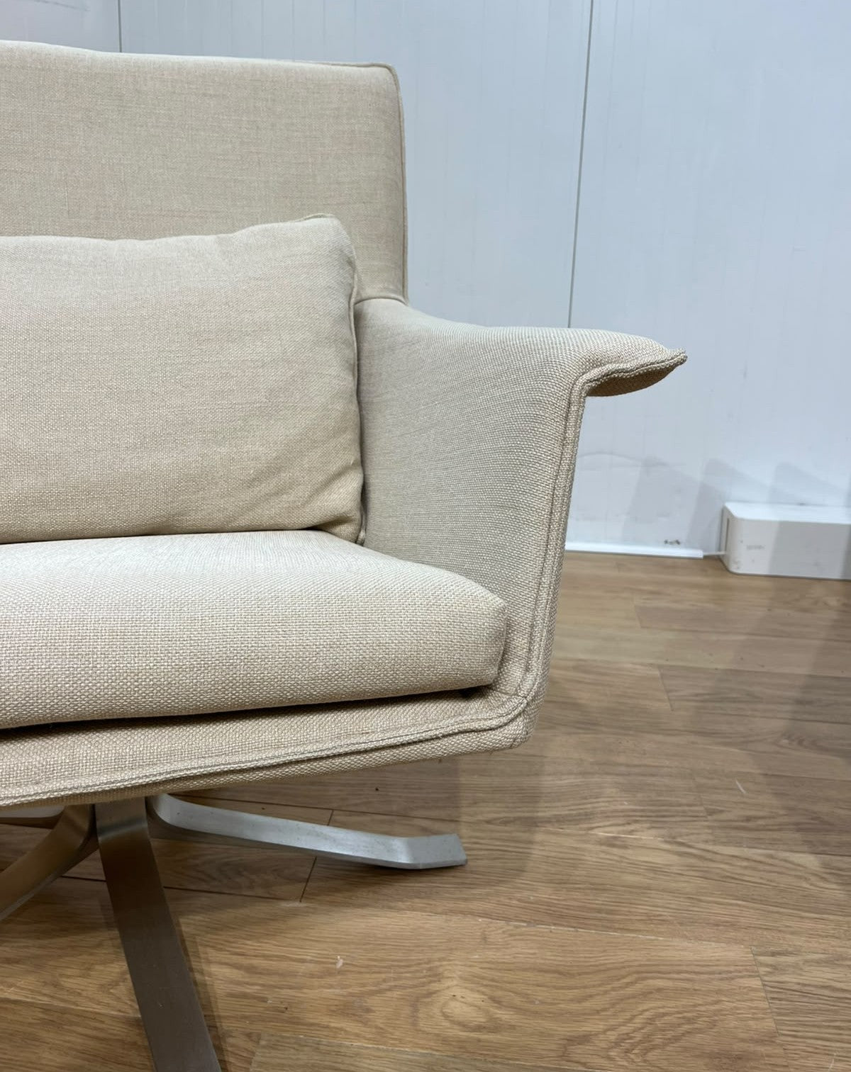 ZGAN 2x Design on Stock Djenné Fauteuil Ecru + GARANTIE