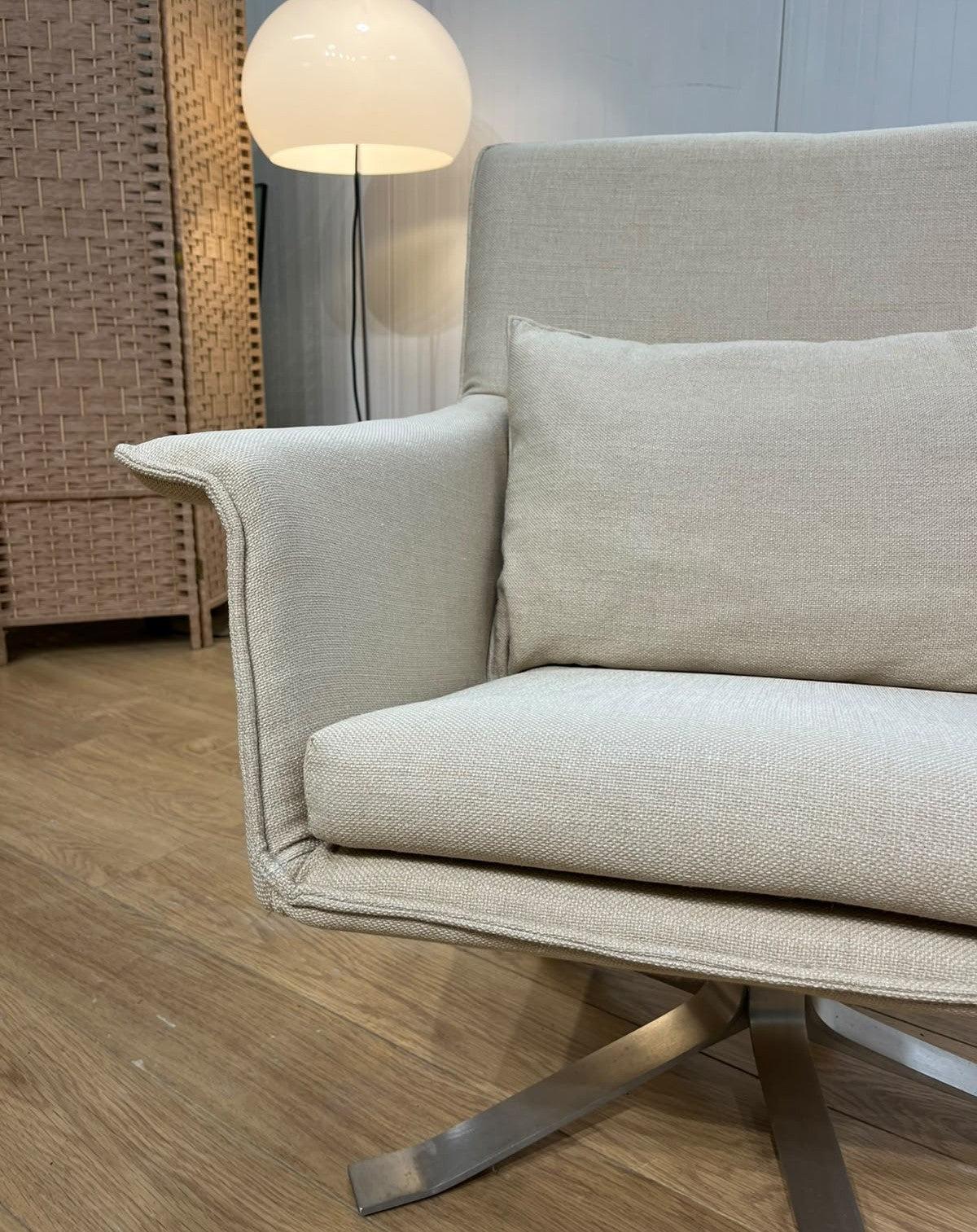 ZGAN 2x Design on Stock Djenné Fauteuil Ecru + GARANTIE