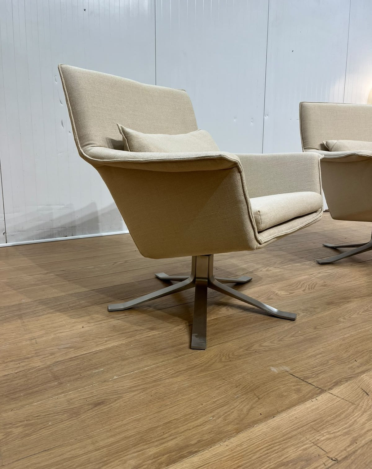 ZGAN 2x Design on Stock Djenné Fauteuil Ecru + GARANTIE