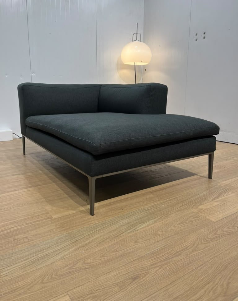 ZGAN 2x B&B Italia Michel Chaise Donkergroen + GARANTIE