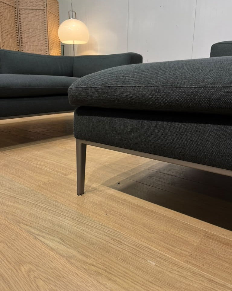 ZGAN 2x B&B Italia Michel Chaise Donkergroen + GARANTIE