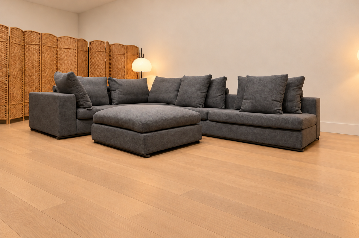 NIEUW Flexform Groundpiece Grijs + GARANTIE | NP €27.500