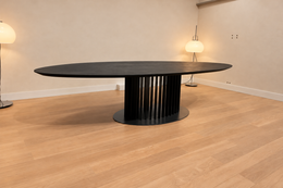 ZGAN Van der Donk Bas Eetkamertafel Zwart + GARANTIE