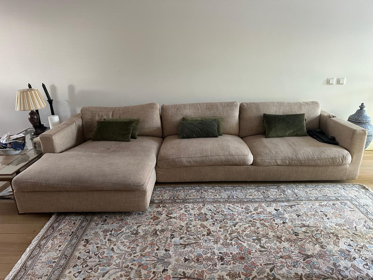 Minotti Bank voor het herstofferen