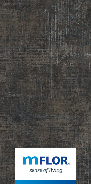 Lijm PVC mFLOR Abstract 53121 Chocolate Black