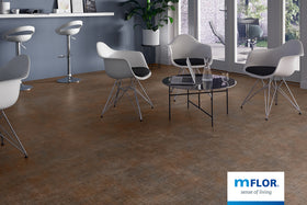 Lijm PVC mFLOR Abstract 53126 Downton Brown