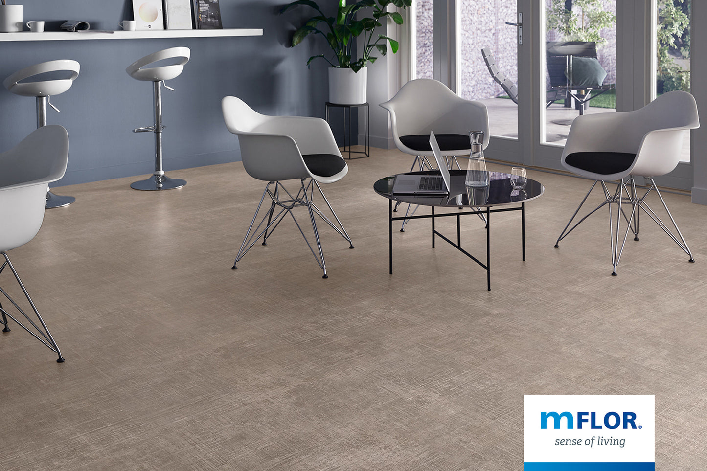 Lijm PVC mFLOR Abstract 53127 Spark Almond