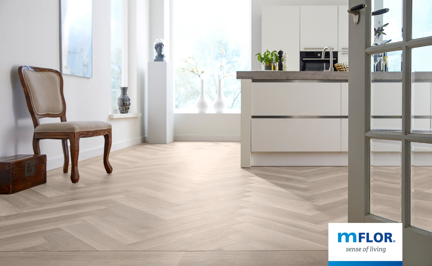 mFLOR Parva Broad Leaf 40810 Light Sycamore