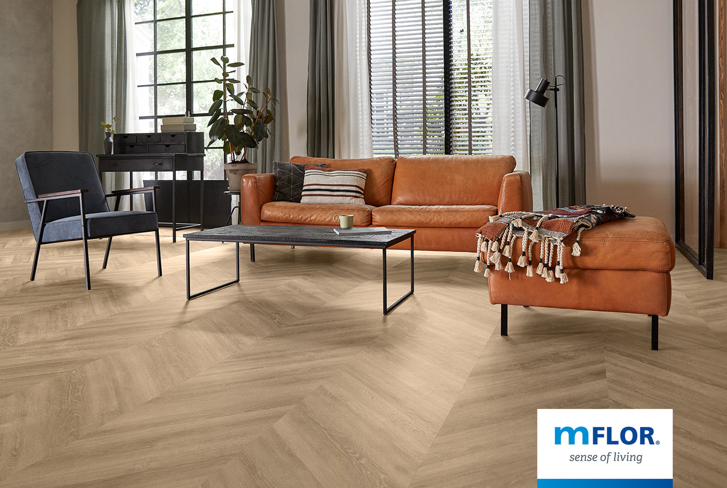 mFLOR Parva Oak Chevron 42214 Piedmont